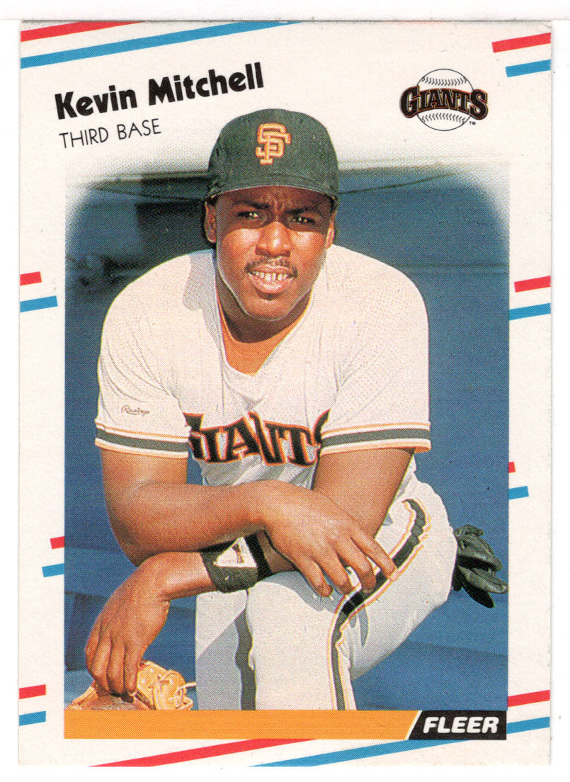 Kevin Mitchell - San Francisco Giants (MLB Baseball Card) 1988 Fleer # 92 Mint