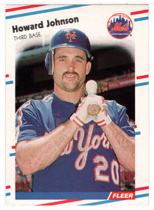 Howard Johnson - New York Mets (MLB Baseball Card) 1988 Fleer # 138 Mint