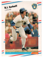 B.J. Surhoff - Milwaukee Brewers (MLB Baseball Card) 1988 Fleer # 175 Mint