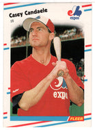 Casey Candaele - Montreal Expos (MLB Baseball Card) 1988 Fleer # 181 Mint