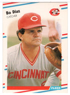 Bo Diaz - Cincinnati Reds (MLB Baseball Card) 1988 Fleer # 232 Mint