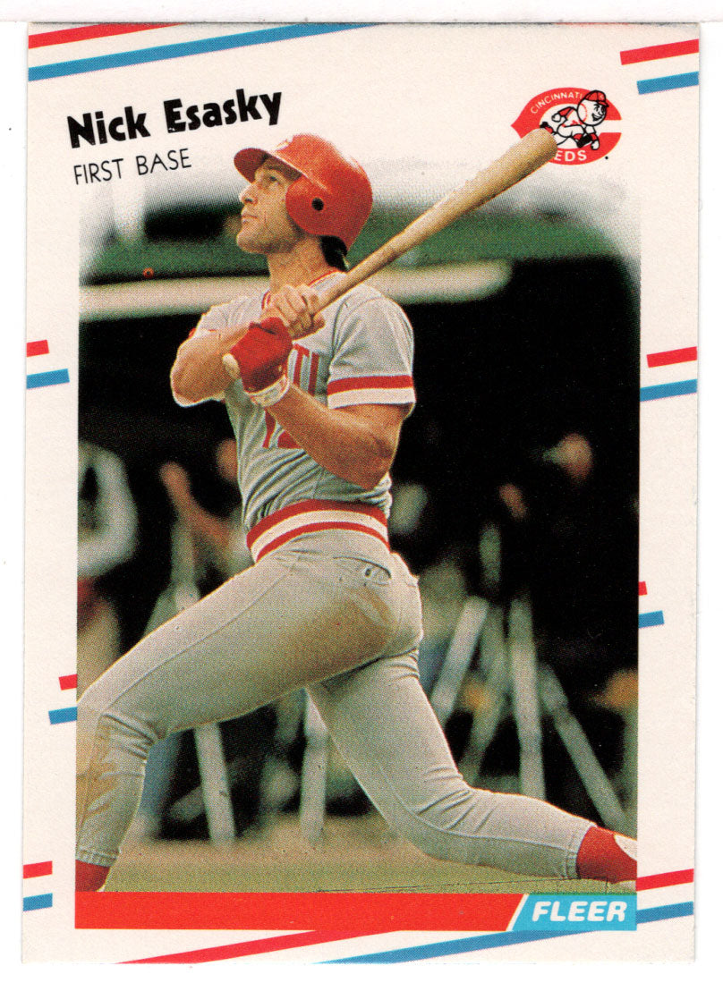 Nick Esasky - Cincinnati Reds (MLB Baseball Card) 1988 Fleer # 233 Mint