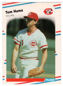 Tom Hume - Cincinnati Reds (MLB Baseball Card) 1988 Fleer # 236 Mint