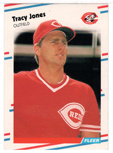 Tracy Jones - Cincinnati Reds (MLB Baseball Card) 1988 Fleer # 237 Mint