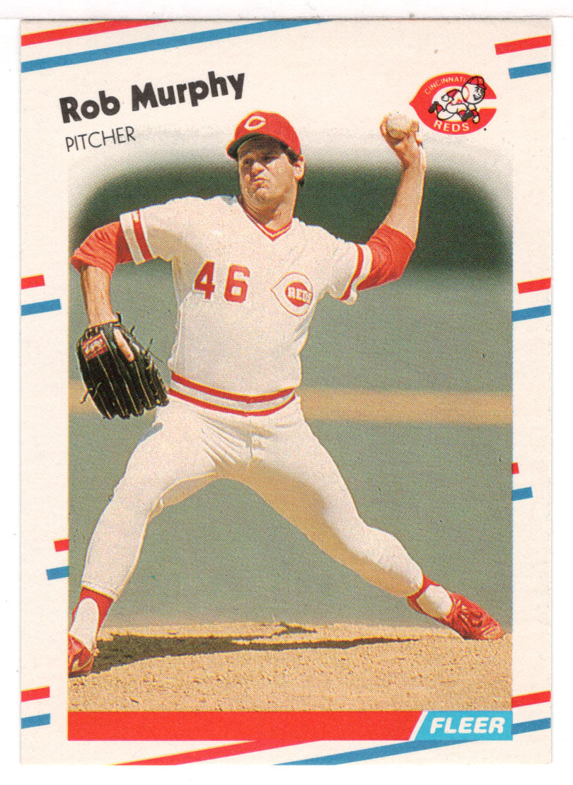 Rob Murphy - Cincinnati Reds (MLB Baseball Card) 1988 Fleer # 241 Mint