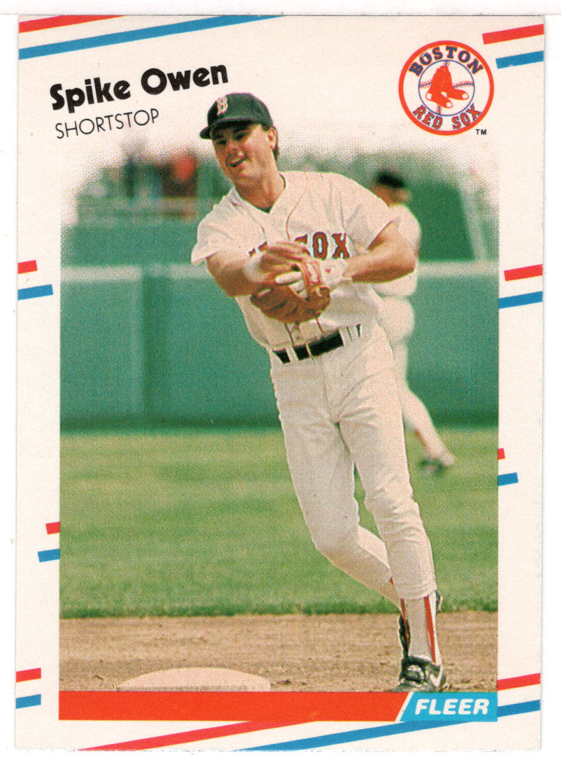 Spike Owen - Boston Red Sox (MLB Baseball Card) 1988 Fleer # 359 Mint