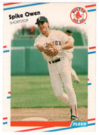 Spike Owen - Boston Red Sox (MLB Baseball Card) 1988 Fleer # 359 Mint