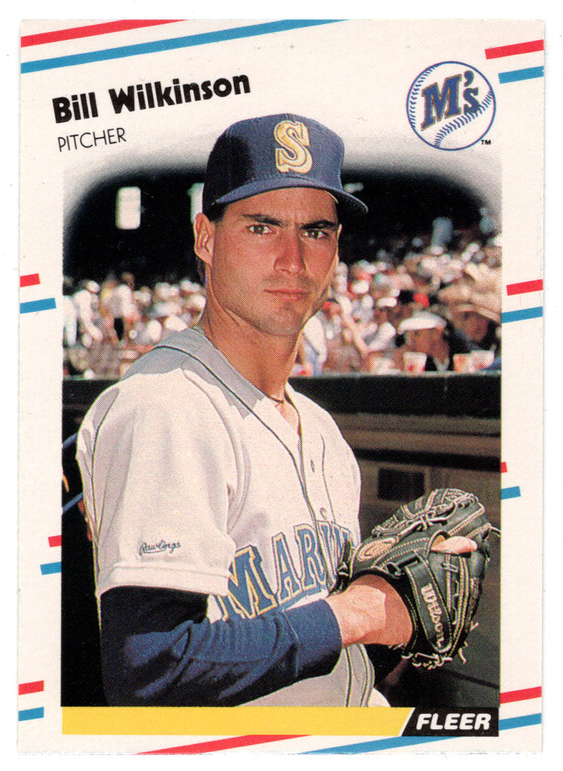 Bill Wilkinson - Seattle Mariners (MLB Baseball Card) 1988 Fleer # 390 Mint