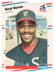 Daryl Boston - Chicago White Sox (MLB Baseball Card) 1988 Fleer # 393 Mint