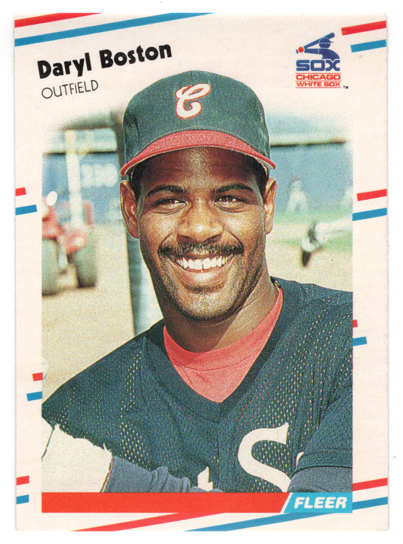 Daryl Boston - Chicago White Sox (MLB Baseball Card) 1988 Fleer # 393 Mint