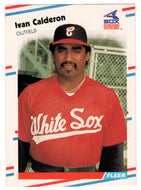 Ivan Calderon - Chicago White Sox (MLB Baseball Card) 1988 Fleer # 394 Mint