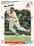 Ron Hassey - Chicago White Sox (MLB Baseball Card) 1988 Fleer # 399 Mint