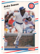 Andre Dawson - Chicago Cubs (MLB Baseball Card) 1988 Fleer # 415 Mint