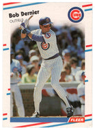 Bob Dernier - Chicago Cubs (MLB Baseball Card) 1988 Fleer # 417 Mint