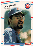 Leon Durham - Chicago Cubs (MLB Baseball Card) 1988 Fleer # 420 Mint