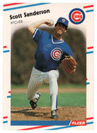 Scott Sanderson - Chicago Cubs (MLB Baseball Card) 1988 Fleer # 432 Mint