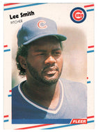 Lee Smith - Chicago Cubs (MLB Baseball Card) 1988 Fleer # 433 Mint