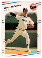 Larry Andersen - Houston Astros (MLB Baseball Card) 1988 Fleer # 438 Mint