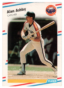 Alan Ashby - Houston Astros (MLB Baseball Card) 1988 Fleer # 439 Mint