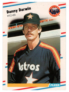 Danny Darwin - Houston Astros (MLB Baseball Card) 1988 Fleer # 444 Mint