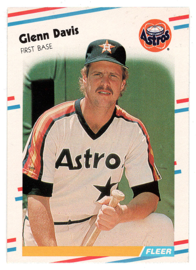 Glenn Davis - Houston Astros (MLB Baseball Card) 1988 Fleer # 445 Mint