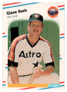 Glenn Davis - Houston Astros (MLB Baseball Card) 1988 Fleer # 445 Mint