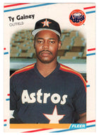 Ty Gainey - Houston Astros (MLB Baseball Card) 1988 Fleer # 448 Mint