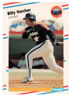 Billy Hatcher - Houston Astros (MLB Baseball Card) 1988 Fleer # 449 Mint