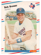 Bob Brower - Texas Rangers (MLB Baseball Card) 1988 Fleer # 461 Mint