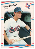 Steve Buechele - Texas Rangers (MLB Baseball Card) 1988 Fleer # 463 Mint