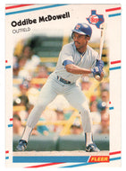 Oddibe McDowell - Texas Rangers (MLB Baseball Card) 1988 Fleer # 473 Mint