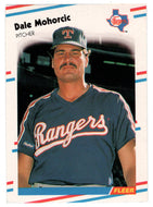 Dale Mohorcic - Texas Rangers (MLB Baseball Card) 1988 Fleer # 474 Mint