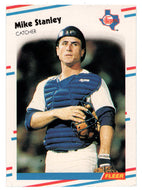 Mike Stanley - Texas Rangers (MLB Baseball Card) 1988 Fleer # 480 Mint