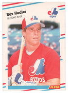 Rex Hudler - Montreal Expos - Update (MLB Baseball Card) 1988 Fleer # U-101 Mint