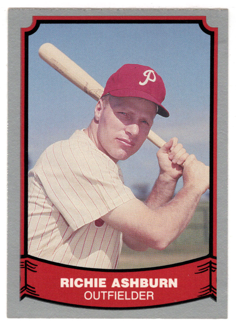 Richie Ashburn - Phillies  Phillies baseball, Baseball photos,  Philadelphia phillies baseball