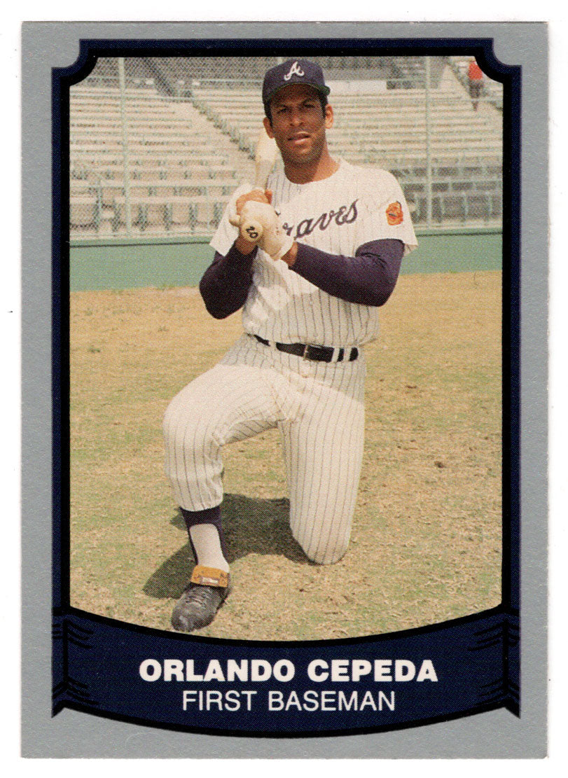 Orlando Cepeda - Atlanta Braves (MLB Baseball Card) 1988 Pacific Legends I # 94 Mint