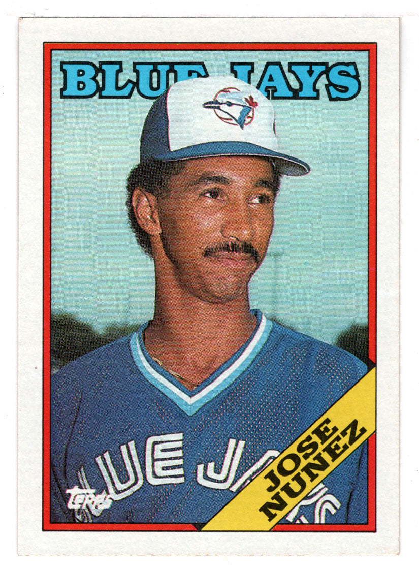 Jose Nunez - Toronto Blue Jays (MLB Baseball Card) 1988 Topps # 28 Mint