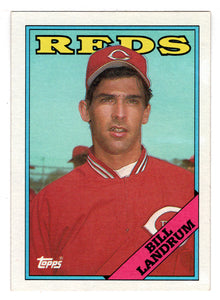 Bill Landrum - Cincinnati Reds (MLB Baseball Card) 1988 Topps # 42 Mint