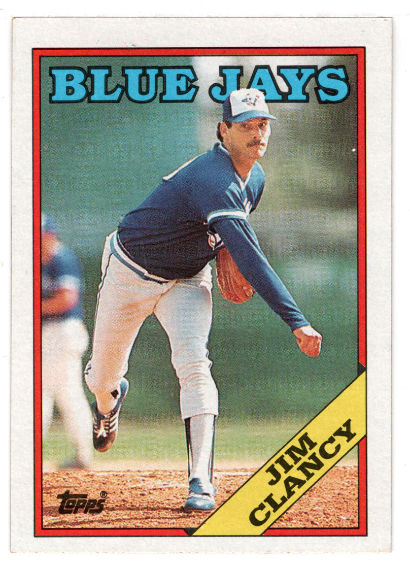 Jim Clancy - Toronto Blue Jays (MLB Baseball Card) 1988 Topps # 54 Mint
