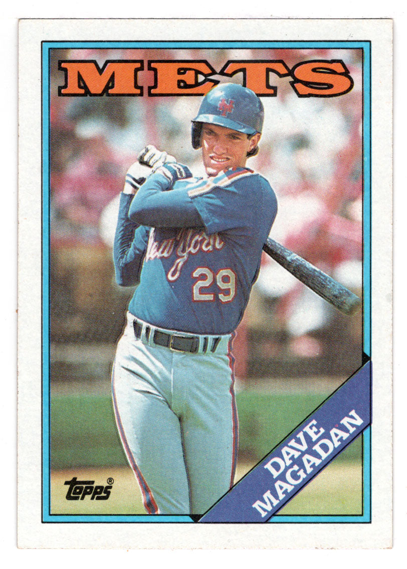 Dave Magadan - New York Mets (MLB Baseball Card) 1988 Topps # 58 Mint