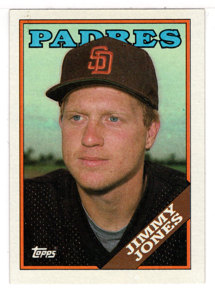 Jimmy Jones - San Diego Padres (MLB Baseball Card) 1988 Topps # 63 Mint