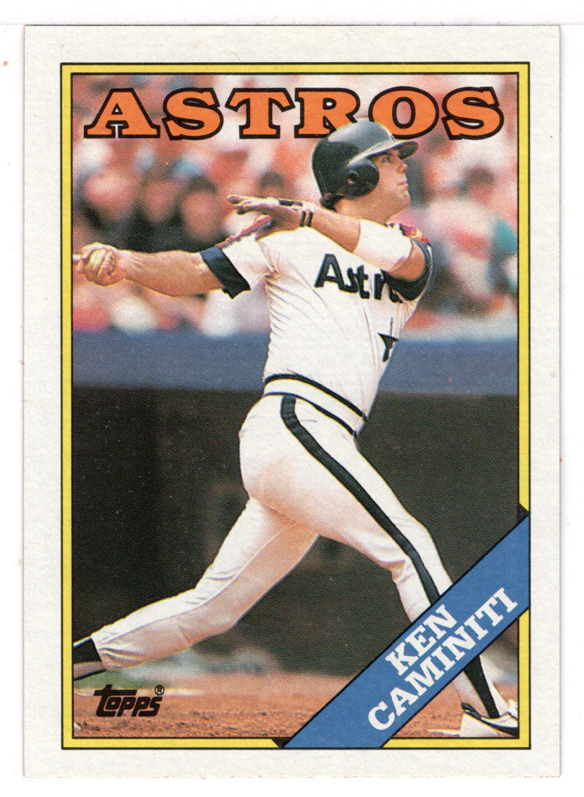 Ken Caminiti RC - Houston Astros (MLB Baseball Card) 1988 Topps # 64 Mint