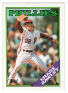 Shane Rawley - Philadelphia Phillies (MLB Baseball Card) 1988 Topps # 66 Mint