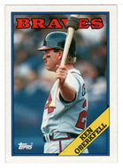 Ken Oberkfell - Atlanta Braves (MLB Baseball Card) 1988 Topps # 67 Mint