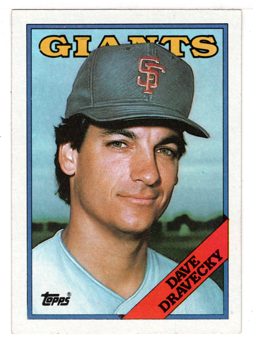 Dave Dravecky - San Francisco Giants (MLB Baseball Card) 1988 Topps # 68 Mint