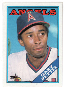 Gary Pettis - California Angels (MLB Baseball Card) 1988 Topps # 71 Mint