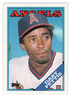 Gary Pettis - California Angels (MLB Baseball Card) 1988 Topps # 71 Mint