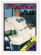 Tom Lasorda - Los Angeles Dodgers (MLB Baseball Card) 1988 Topps # 74 Mint