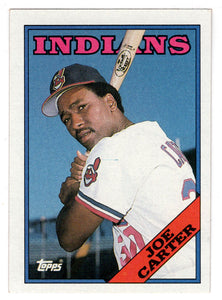 Joe Carter - Cleveland Indians (MLB Baseball Card) 1988 Topps # 75 Mint