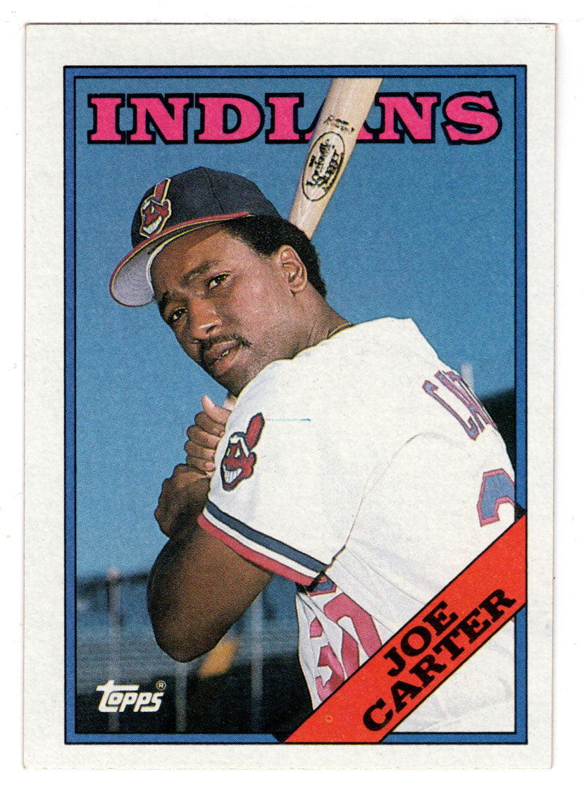 Joe Carter - Cleveland Indians (MLB Baseball Card) 1988 Topps # 75